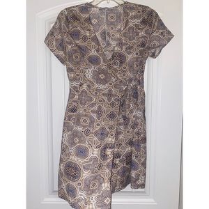 Wrap dress. Never worn.